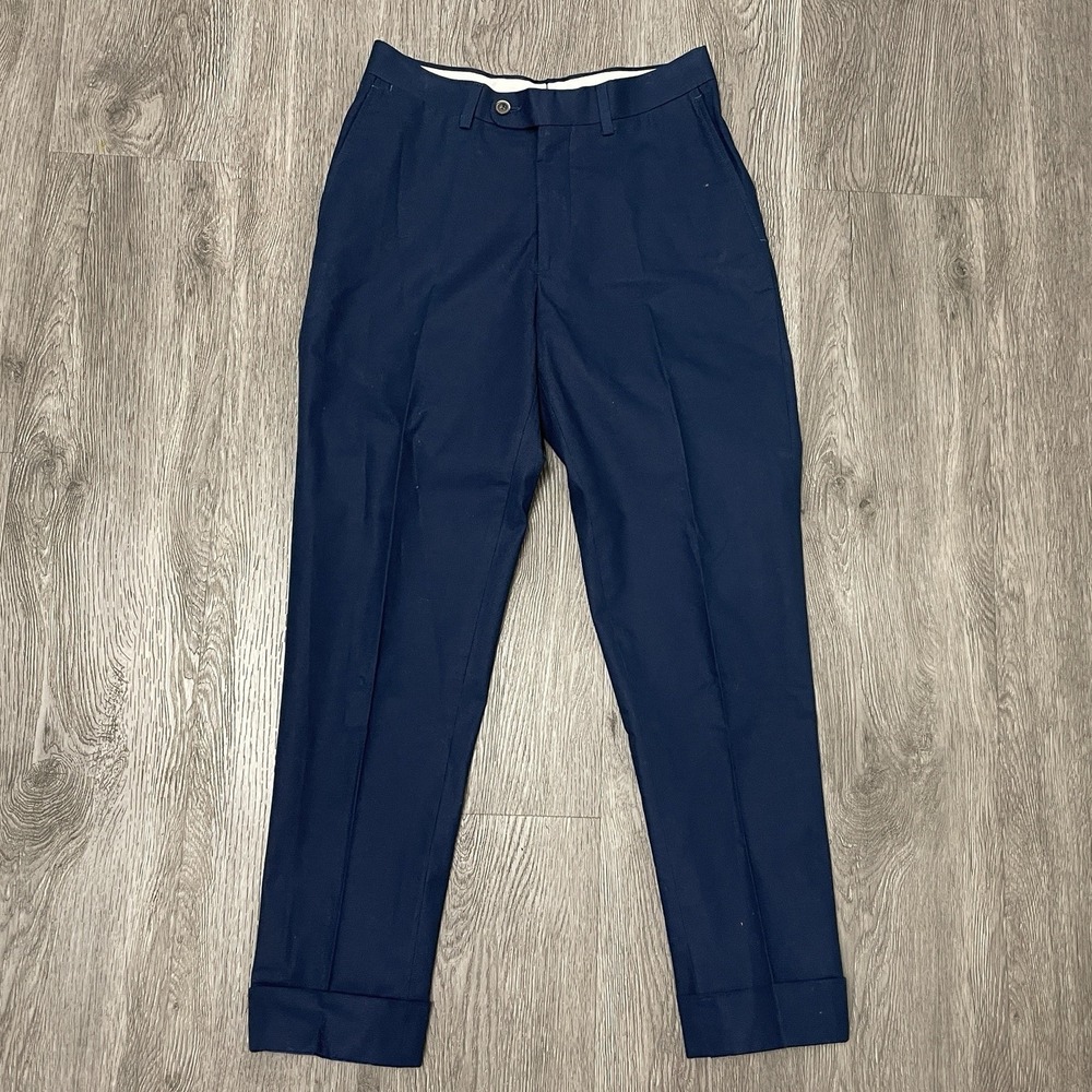 Suitsupply Pants Men's 26x26 Blue Soho Dress Slacks Formal Trouser Suit U-510